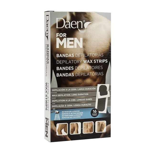 Полоски для депиляции для мужчин (16 шт.) Daen
Полоски для депиляции для мужчин (16 шт.) Daen