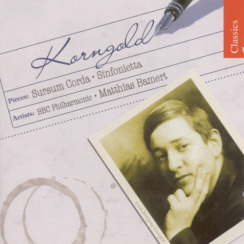 CD диск Korngold / BBC Philharmonic / Bamert: Sursum Corda / Sinfonietta
CD диск Korngold / BBC Philharmonic / Bamert: Sursum Corda / Sinfonietta