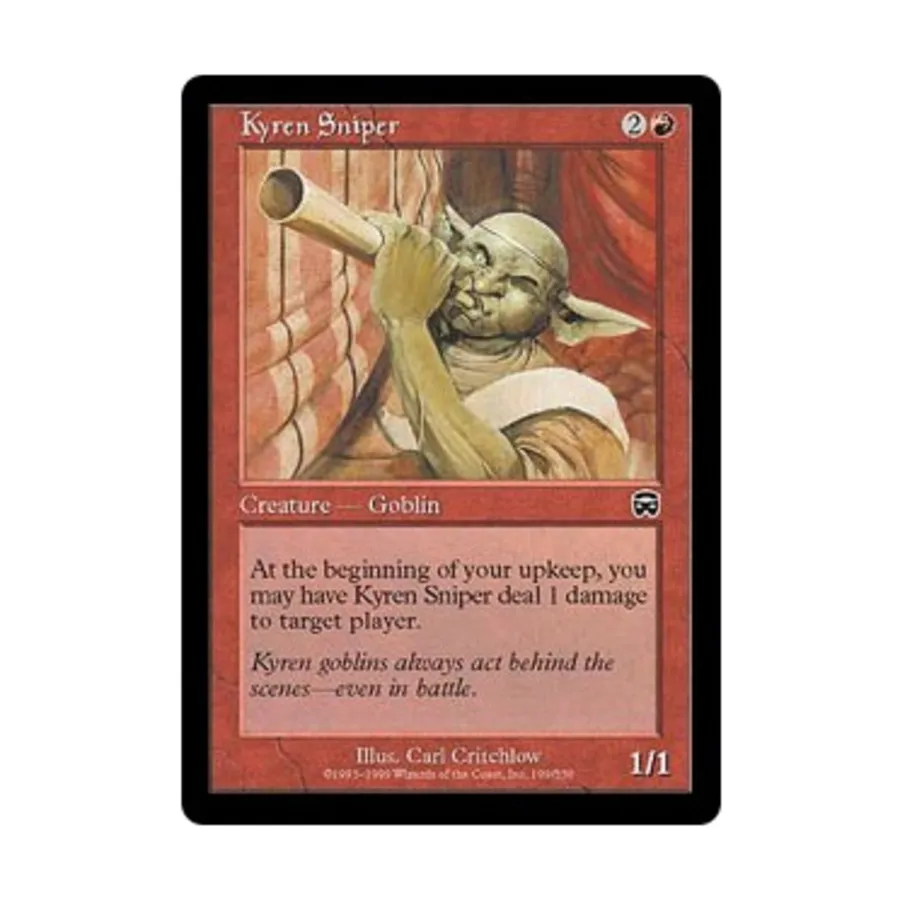 CCG Кайрен Снайпер (К), MTG - Mercadian Masques 
CCG Кайрен Снайпер (К), MTG - Mercadian Masques