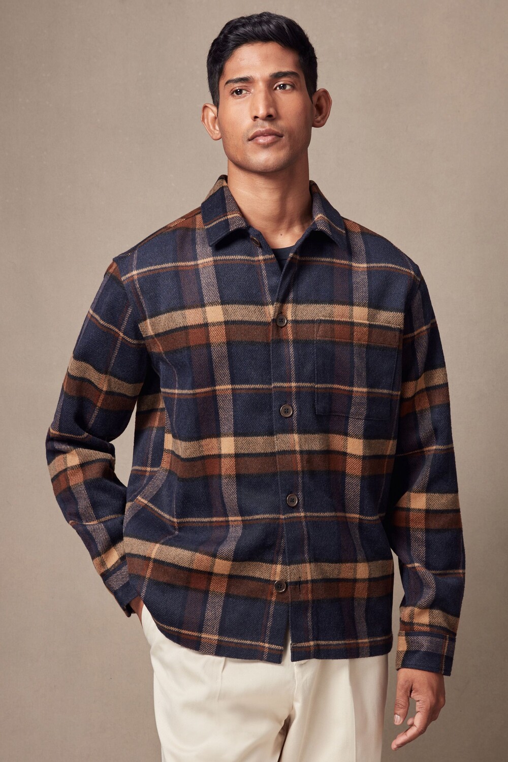 Рубашка в клетку Next, синий
Рубашка в клетку Next, синий