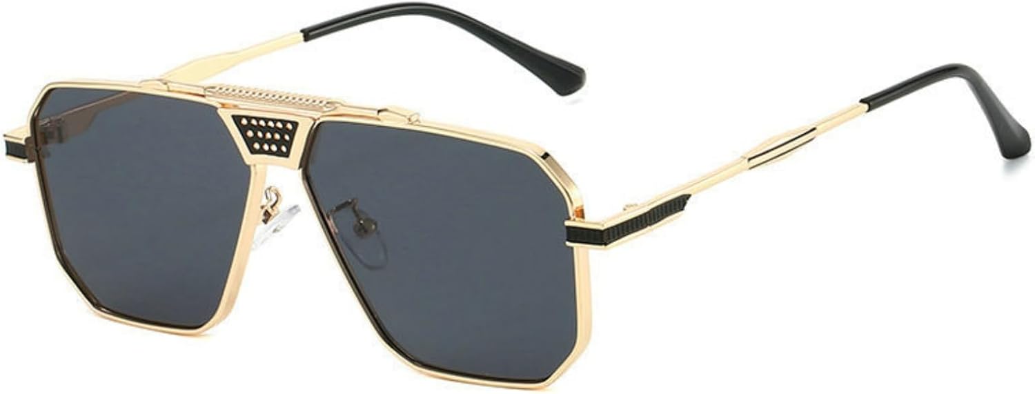 Willochra Модные большие квадратные женские солнцезащитные очки в винтажном классическом стиле для мужчин, очки-пилот для активного отдыха, солнцезащитные очки UV400, C1
Willochra Модные большие квадратные женские солнцезащитные очки в винтажном классическом стиле для мужчин, очки-пилот для активного отдыха, солнцезащитные очки UV400, C1