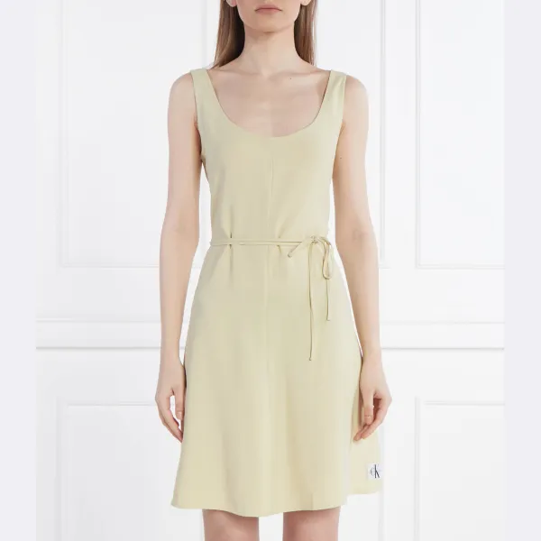 Платье с поясом Calvin Klein, желтый
Платье с поясом Calvin Klein, желтый