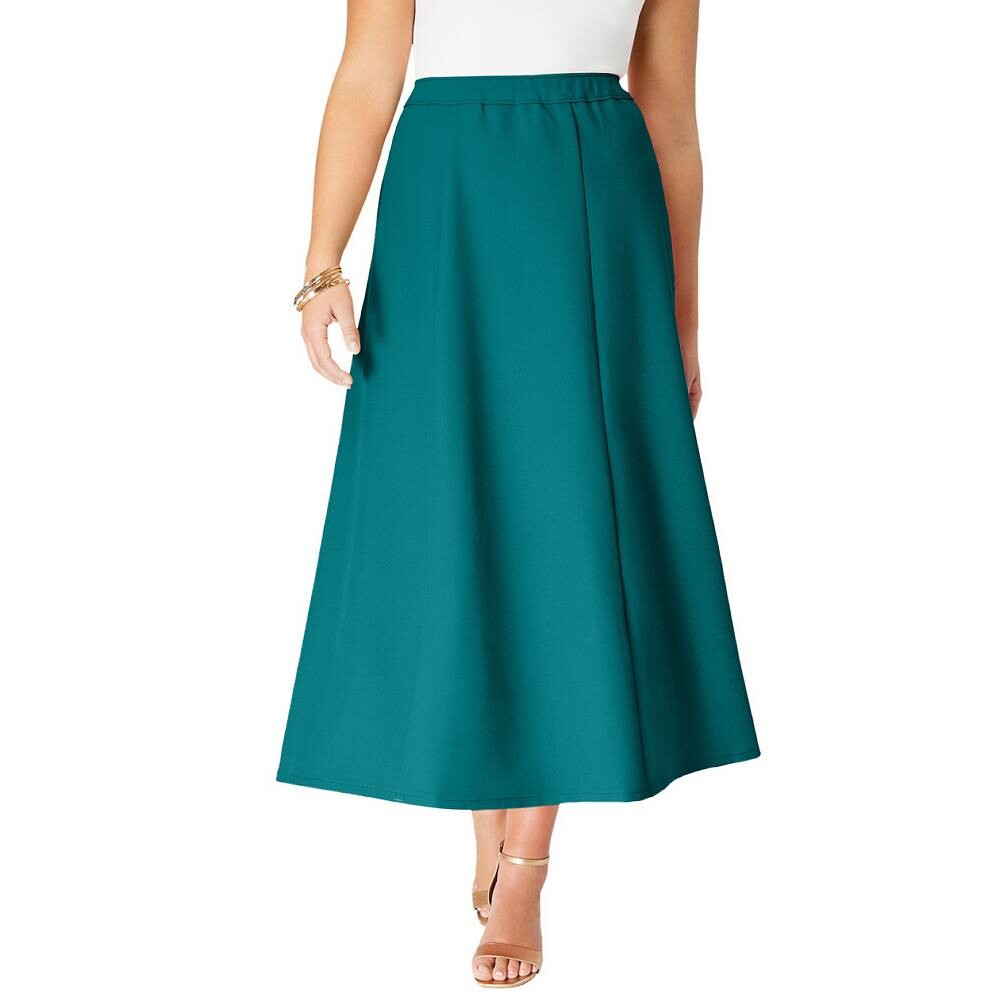 Женская юбка трапециевидного силуэта больших размеров Roaman Roaman's, цвет Tropical Teal
Женская юбка трапециевидного силуэта больших размеров Roaman Roaman's, цвет Tropical Teal