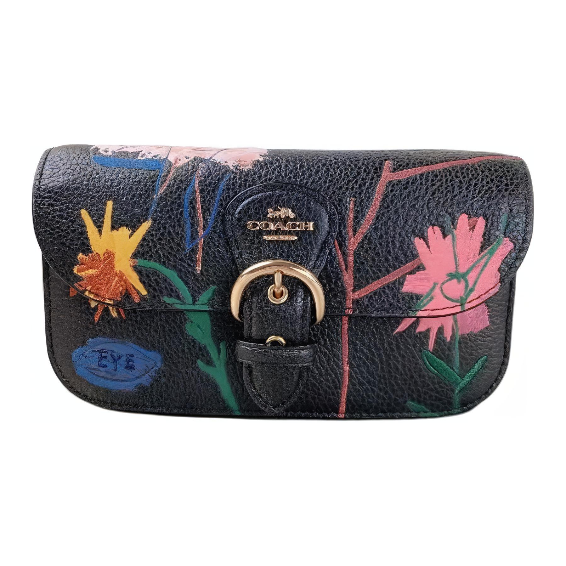 COACH Кожаная сумка через плечо 
COACH Кожаная сумка через плечо