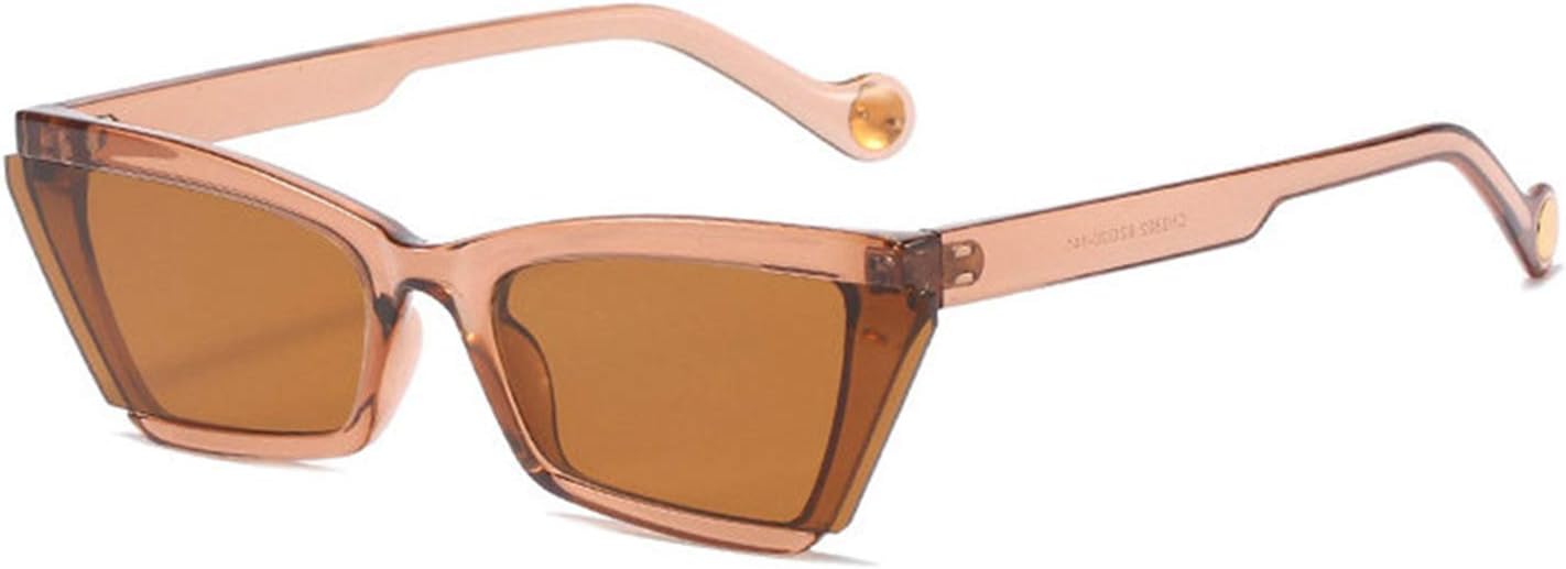 COTIA Fashion Женские стильные уникальные солнцезащитные очки в стиле «кошачий глаз» в уличном винтажном стиле. Солнцезащитные очки с защитой от УФ-излучения UV400, Tea
COTIA Fashion Женские стильные уникальные солнцезащитные очки в стиле «кошачий глаз» в уличном винтажном стиле. Солнцезащитные очки с защитой от УФ-излучения UV400, Tea