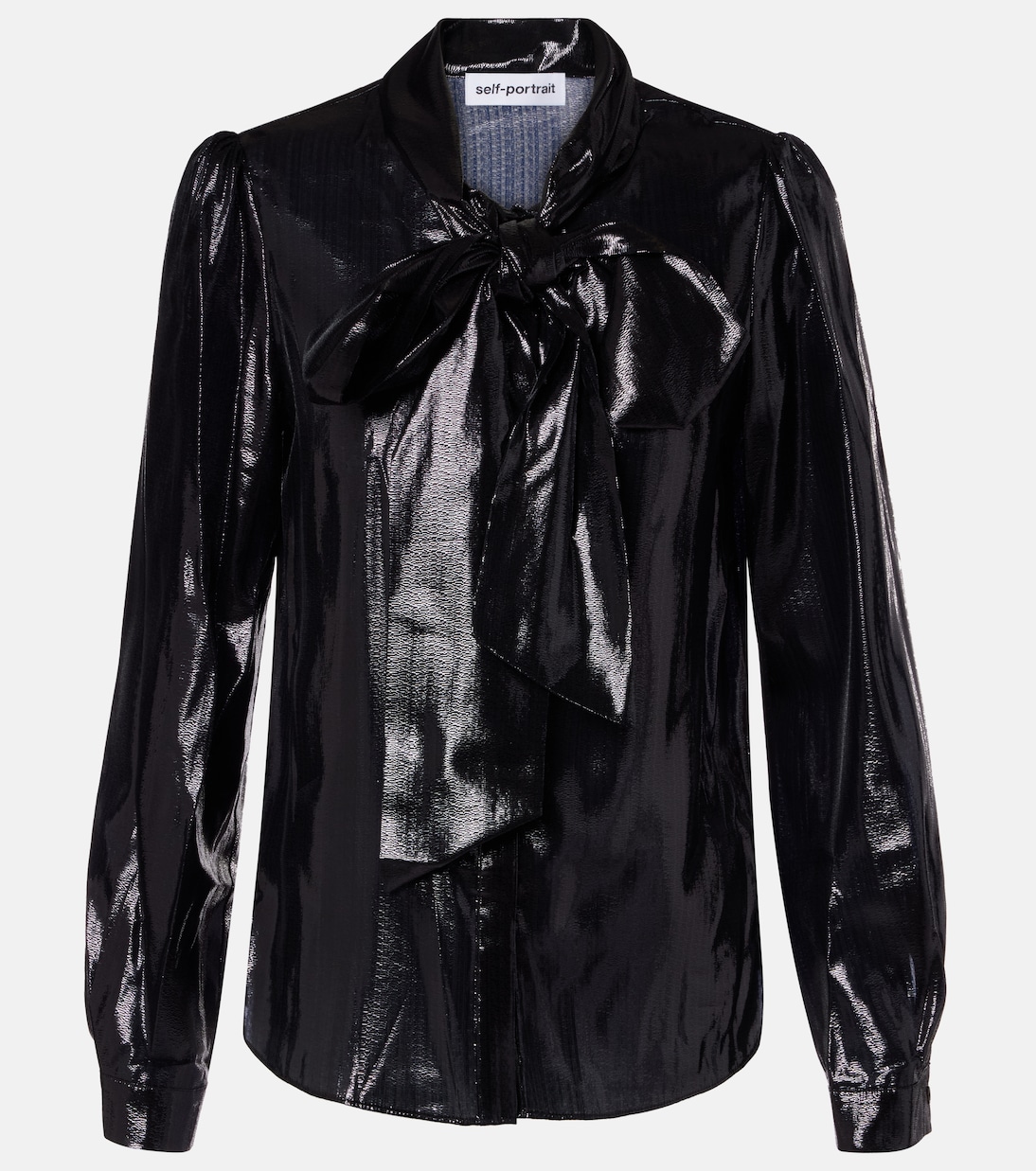 Блуза с бантиком Self-Portrait, черный
Блуза с бантиком Self-Portrait, черный