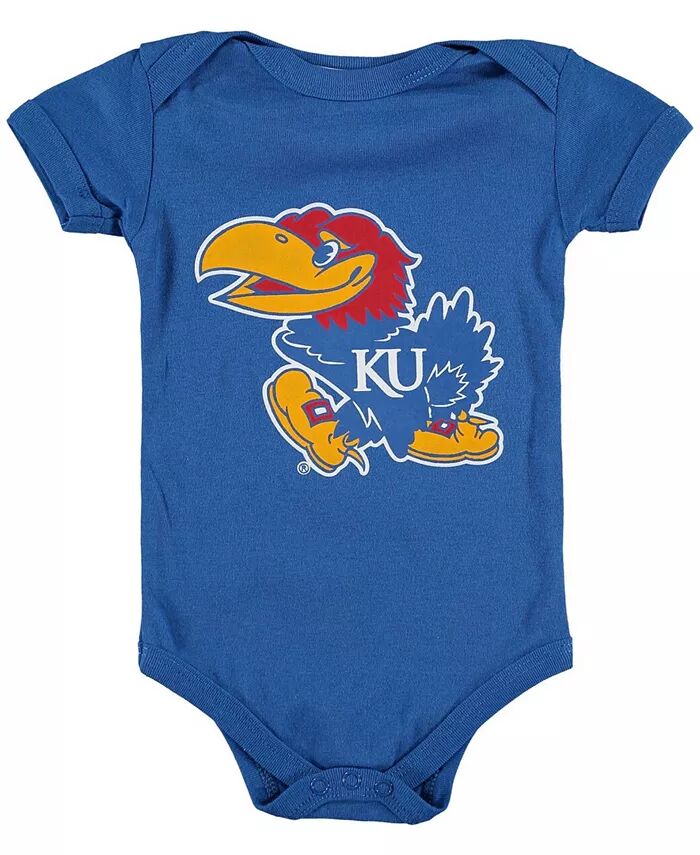 Боди для мальчиков и девочек Royal Kansas Jayhawks с большим логотипом Two Feet Ahead
Боди для мальчиков и девочек Royal Kansas Jayhawks с большим логотипом Two Feet Ahead