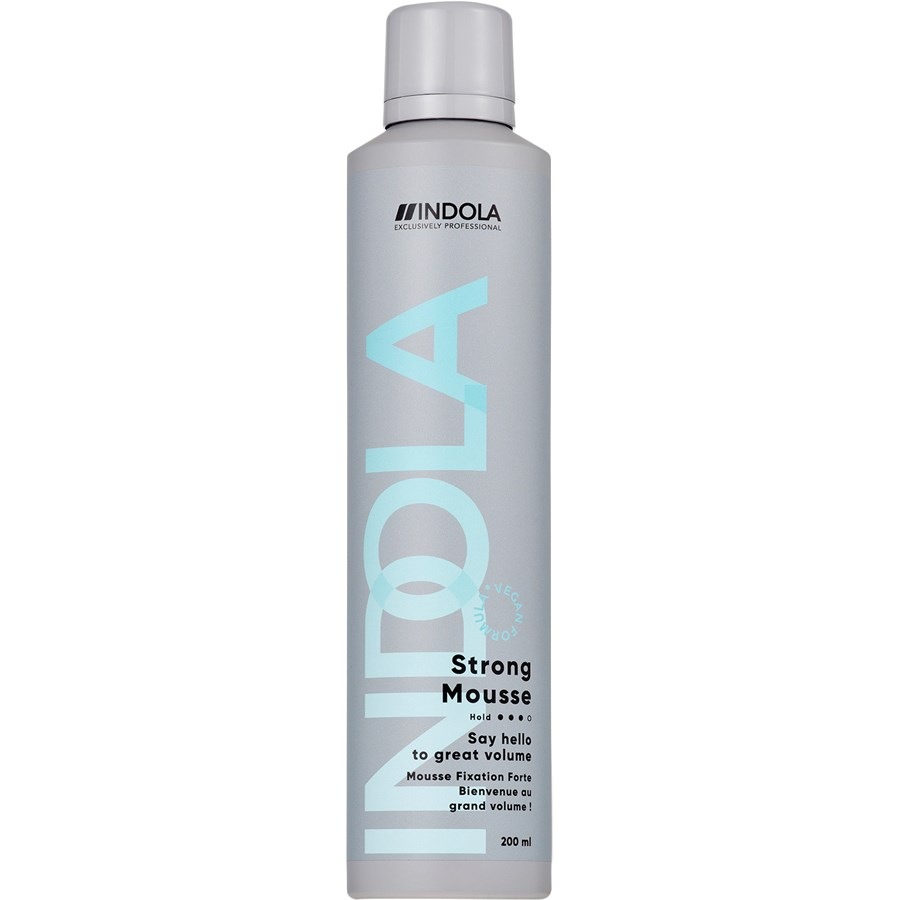 Мусс для волос strong mousse Indola, объем 200 мл
Мусс для волос strong mousse Indola, объем 200 мл