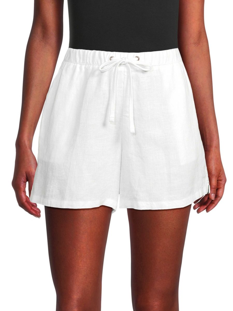 Льняные шорты с плоским передом James Perse, белый
Льняные шорты с плоским передом James Perse, белый