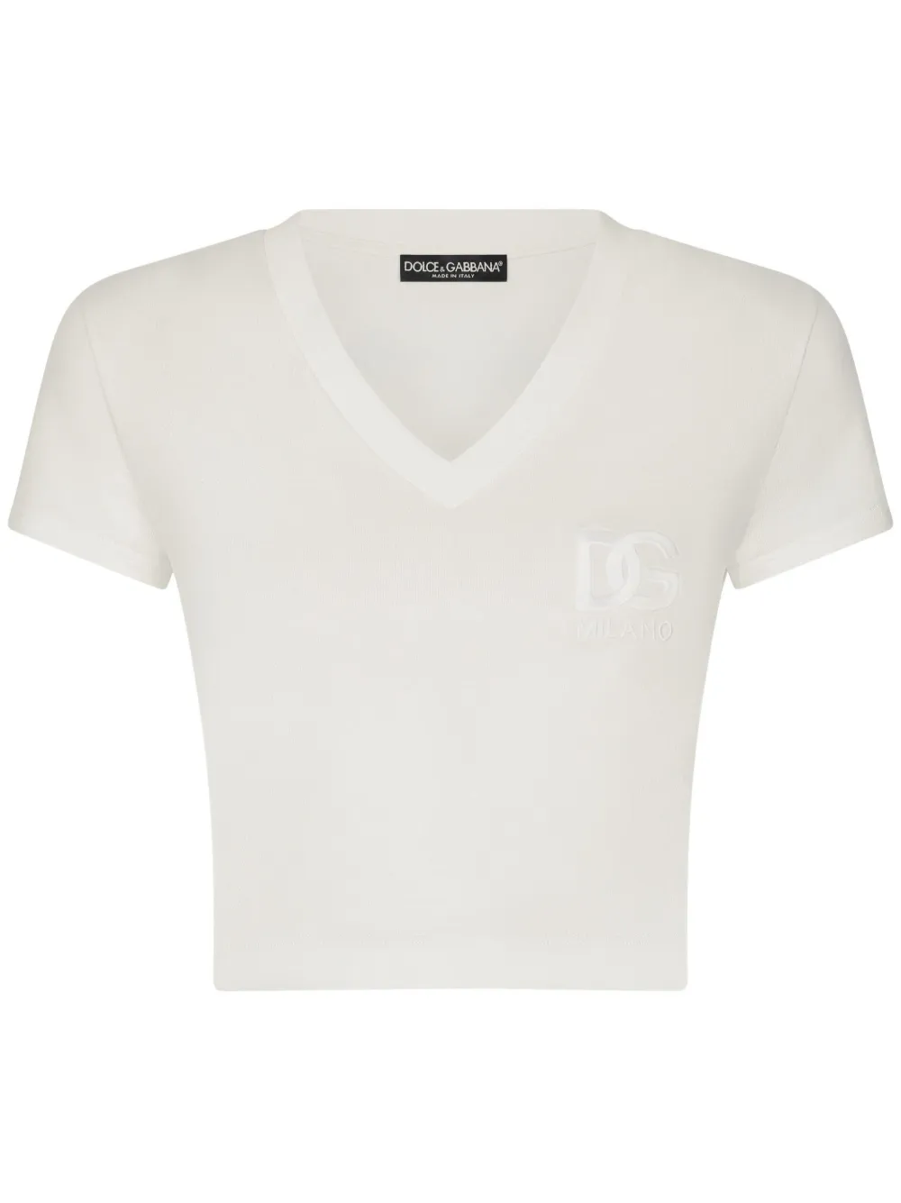 Футболка с вышитым логотипом DOLCE & GABBANA, белый
Футболка с вышитым логотипом DOLCE & GABBANA, белый