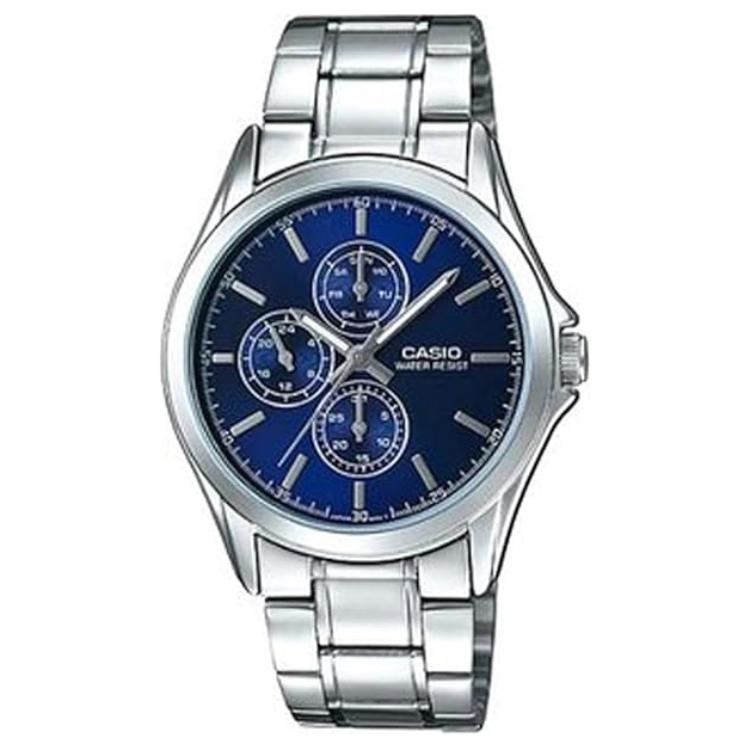 CASIO Мужские часы Standard Series 39.4mm Blue MTP-V302D-2A
CASIO Мужские часы Standard Series 39.4mm Blue MTP-V302D-2A