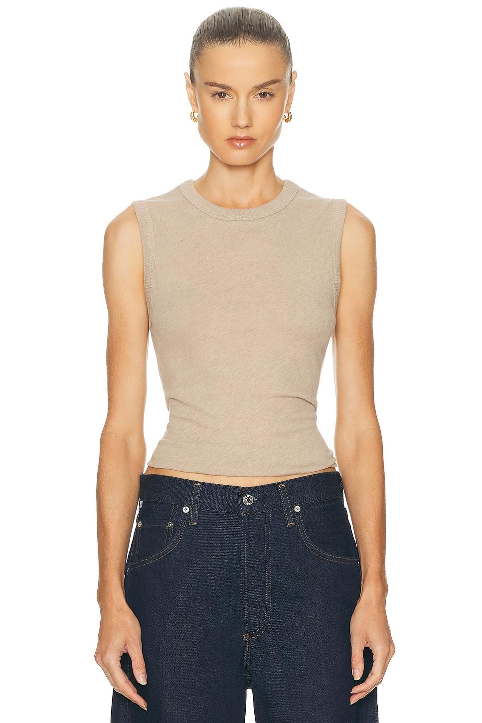 Кашемировый новый классический топ без рукавов с круглым вырезом Enza Costa, Khaki
Кашемировый новый классический топ без рукавов с круглым вырезом Enza Costa, Khaki