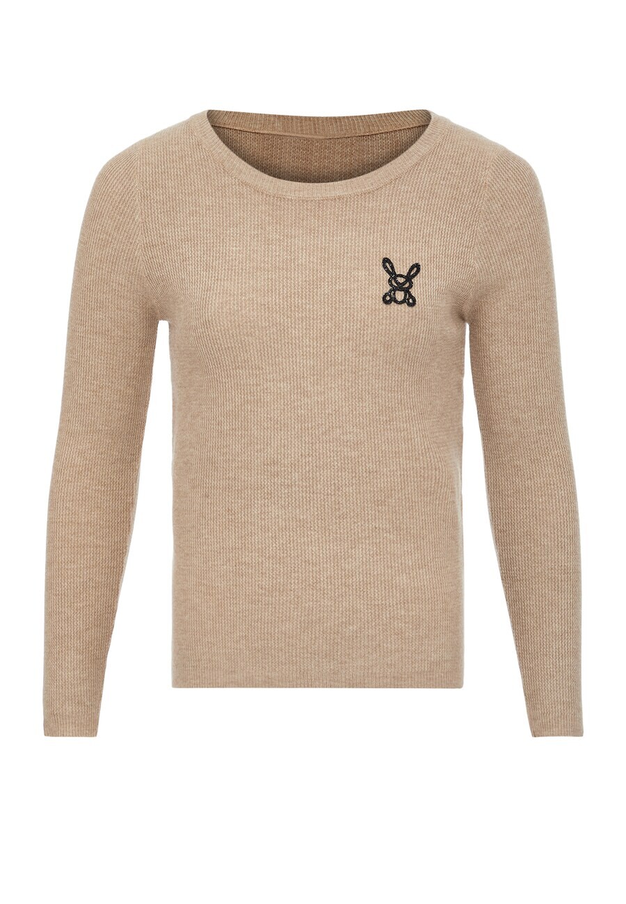 Свитер Sweeties By Leo, темно-бежевый
Свитер Sweeties By Leo, темно-бежевый