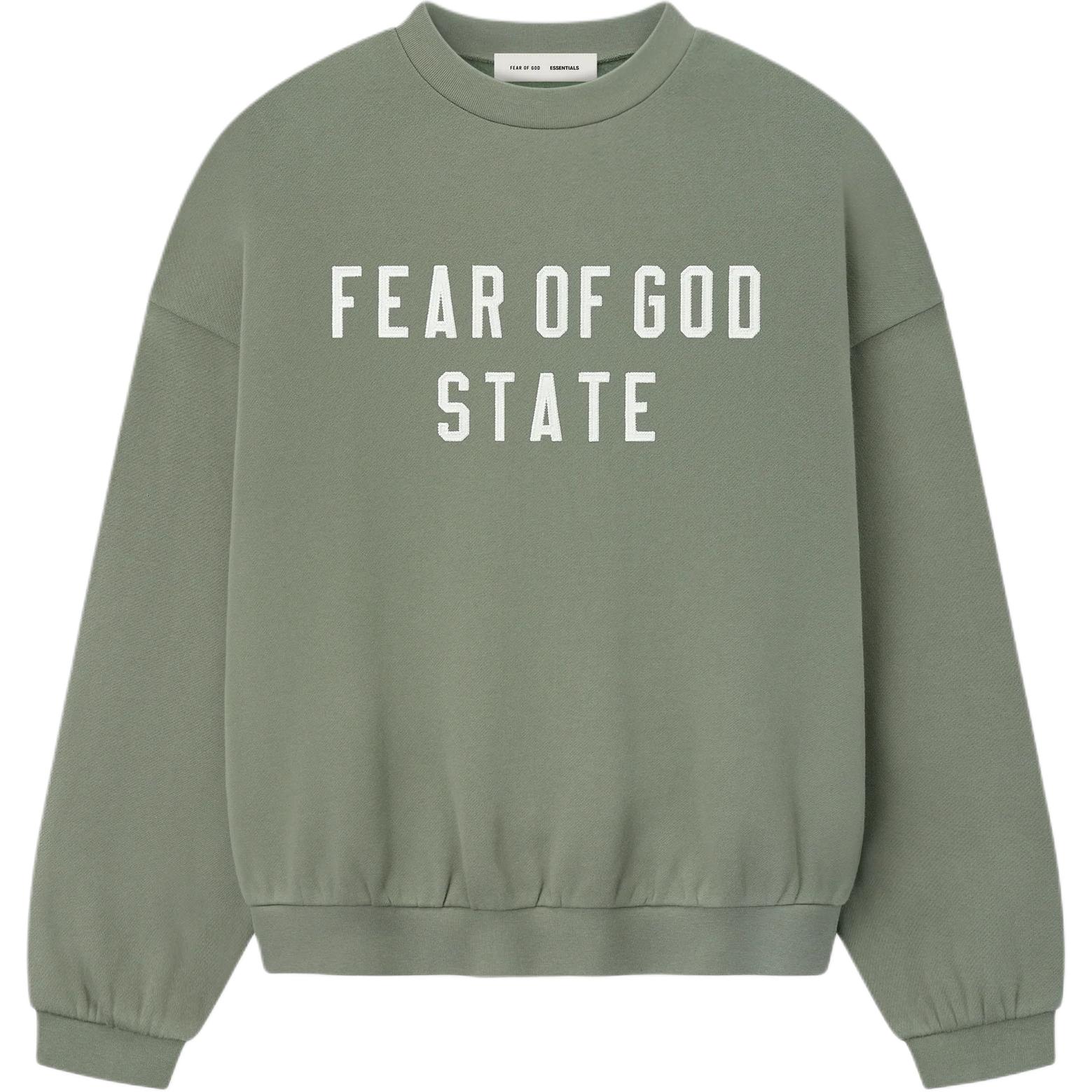 Толстовка с вышитым логотипом Fear Of God Essentials, moss бирюзовый
Толстовка с вышитым логотипом Fear Of God Essentials, moss бирюзовый