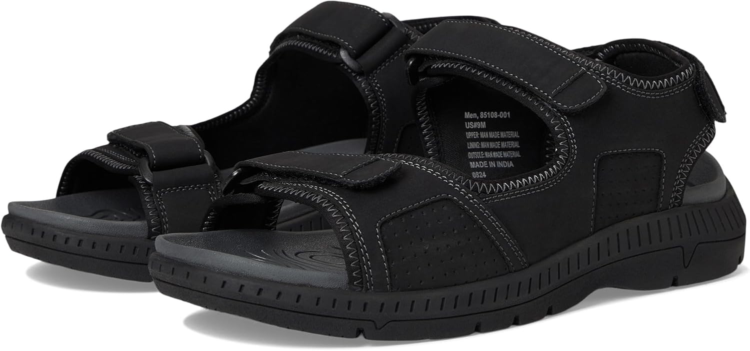 Мужские сандалии Nunn Bush Laguna с 3 ремешками, River, легкие, регулируемые и удобные, черный
Мужские сандалии Nunn Bush Laguna с 3 ремешками, River, легкие, регулируемые и удобные, черный