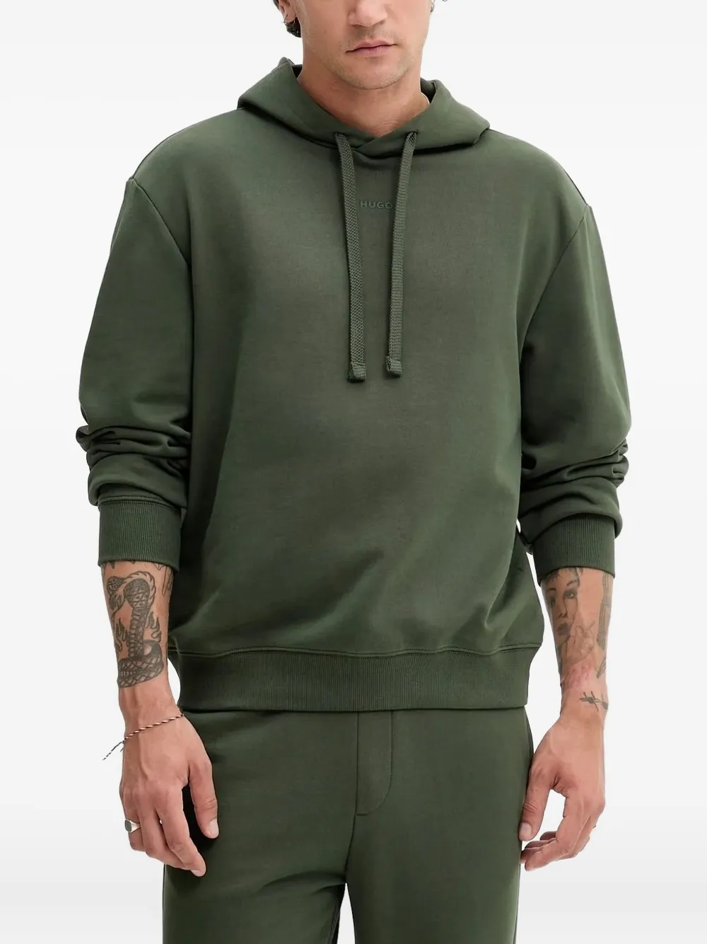 Спортивный костюм с логотипом (комплект из двух) HUGO, зеленый
Спортивный костюм с логотипом (комплект из двух) HUGO, зеленый