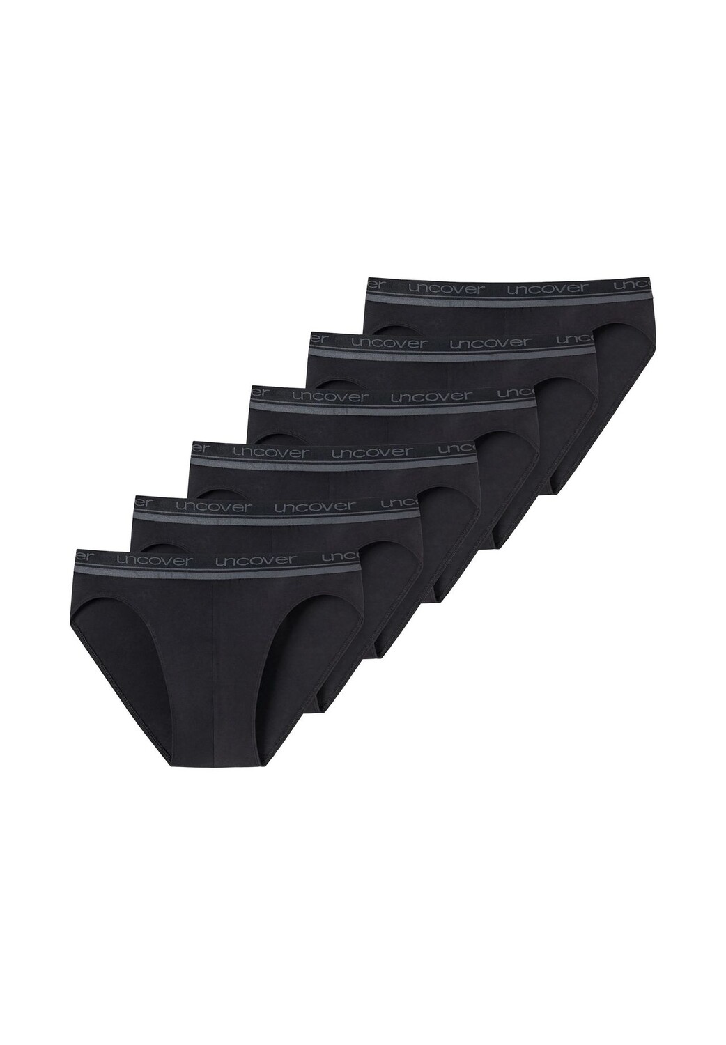 Набор мужских трусов, 6 шт - трусы Rio, серия "Uncover", пояс с логотипом Uncover by SCHIESSER, черный
Набор мужских трусов, 6 шт - трусы Rio, серия "Uncover", пояс с логотипом Uncover by SCHIESSER, черный