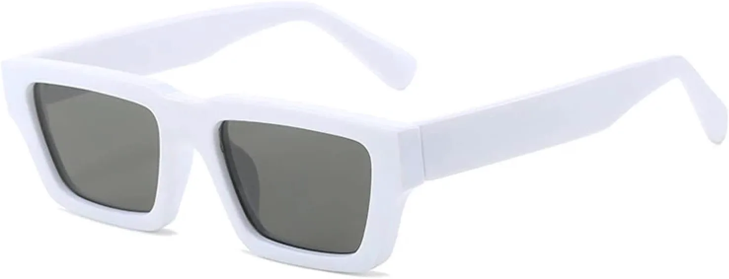 Модные солнцезащитные очки для женщин и мужчин, роскошные очки в маленькой оправе, для активного отдыха и вождения, защита от УФ-излучения UV400 TKKTLLT, White Gray
Модные солнцезащитные очки для женщин и мужчин, роскошные очки в маленькой оправе, для активного отдыха и вождения, защита от УФ-излучения UV400 TKKTLLT, White Gray