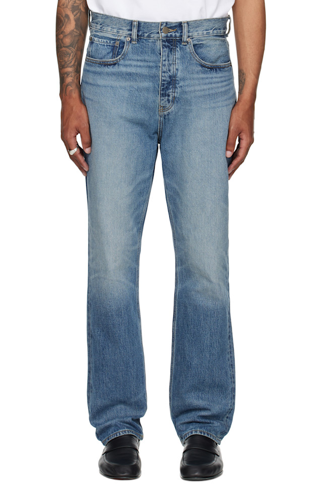 Джинсы с пятью карманами Fear Of God Essentials, синий
Джинсы с пятью карманами Fear Of God Essentials, синий