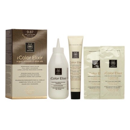 Краска для волос My Color Elixir с маслами арганы, авокадо и оливы, Apivita
Краска для волос My Color Elixir с маслами арганы, авокадо и оливы, Apivita