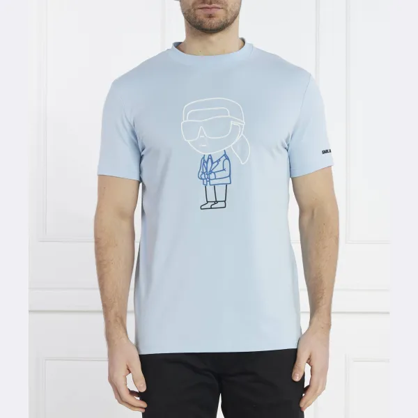 Футболка стандартного кроя Karl Lagerfeld, синий
Футболка стандартного кроя Karl Lagerfeld, синий