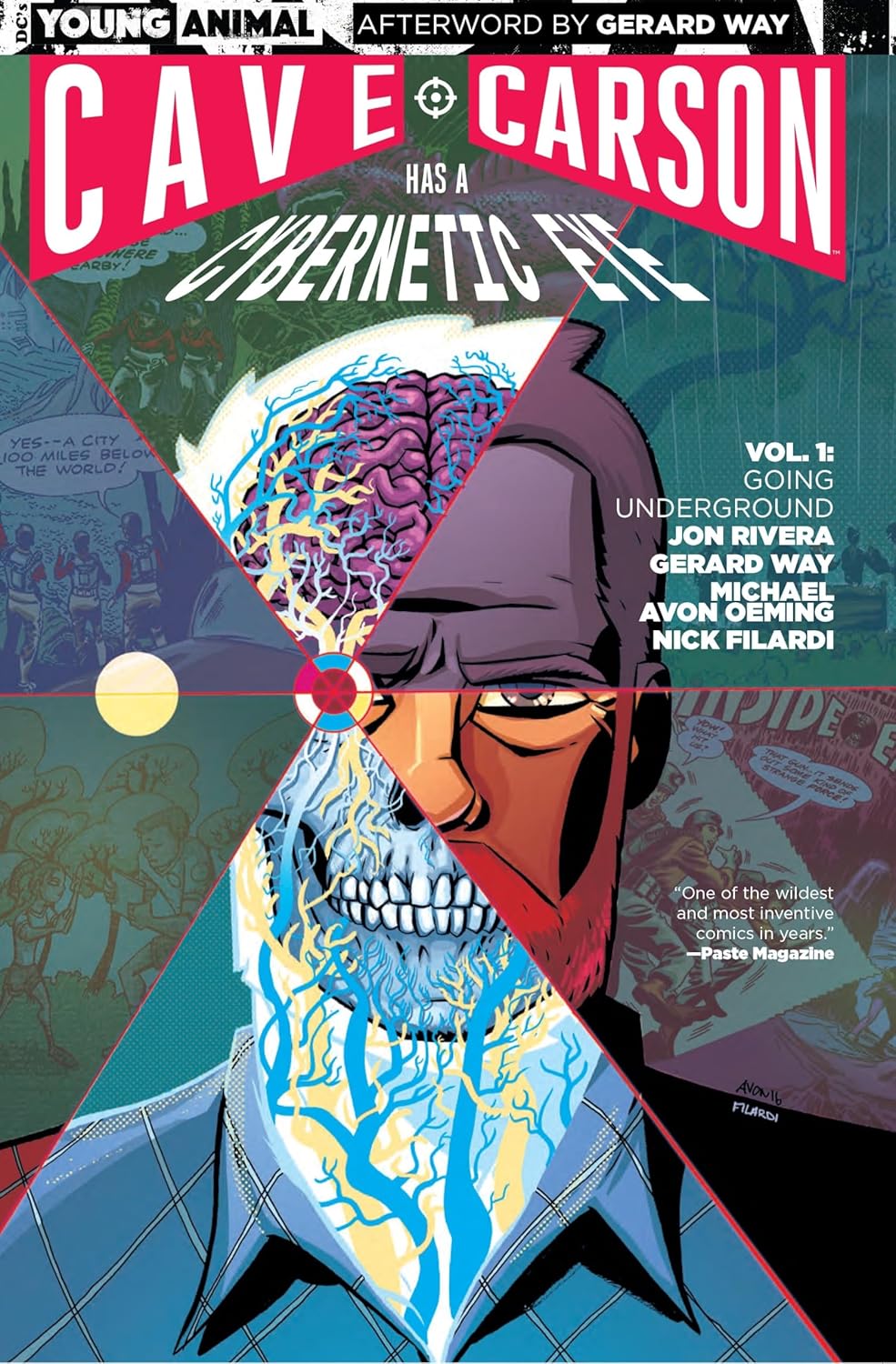 Cave Carson Has a Cybernetic Eye Vol. 1: Going Underground (Young Animal) (DC Comics)
Cave Carson Has a Cybernetic Eye Vol. 1: Going Underground (Young Animal) (DC Comics)