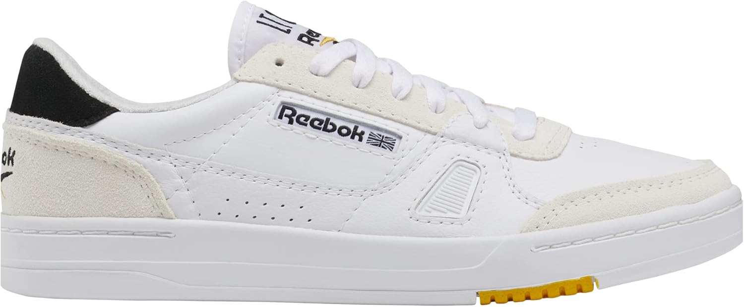 Кроссовки Reebok Unisex-Adult Lt Court, белый/черный/желтый
Кроссовки Reebok Unisex-Adult Lt Court, белый/черный/желтый