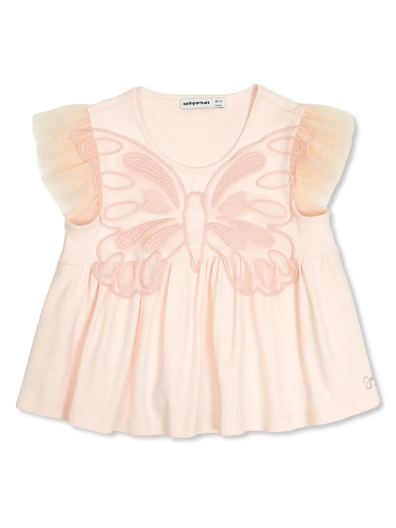 Платье Self-Portrait Kids с вышитыми бабочками, розовый
Платье Self-Portrait Kids с вышитыми бабочками, розовый