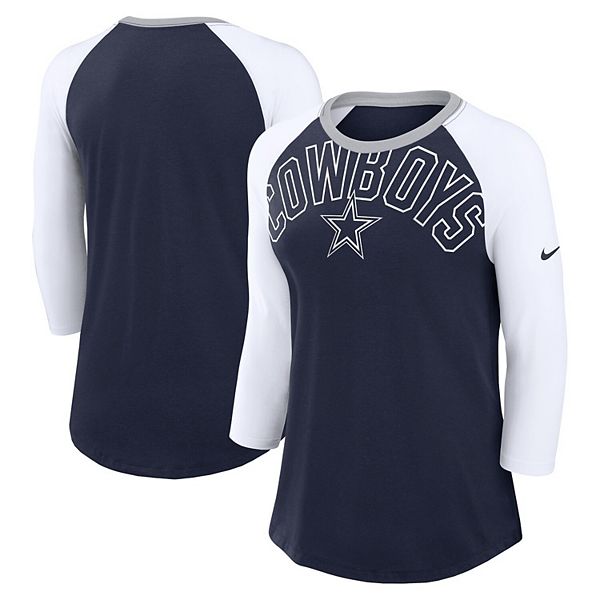 Женская футболка Dallas Cowboys с трикотажным рукавом 3/4 и принтом knockout arch в цвете navy/white Nike, Белый, Женская футболка Dallas Cowboys с трикотажным рукавом 3/4 и принтом knockout arch в цвете navy/white Nike
Женская футболка Dallas Cowboys с трикотажным рукавом 3/4 и принтом knockout arch в цвете navy/white Nike, Белый, Женская футболка Dallas Cowboys с трикотажным рукавом 3/4 и принтом knockout arch в цвете navy/white Nike