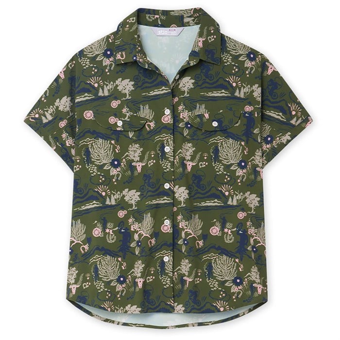 Рубашка Shifter с коротким рукавом - женская Stio, Pine Forest Biking Cowboy
Рубашка Shifter с коротким рукавом - женская Stio, Pine Forest Biking Cowboy