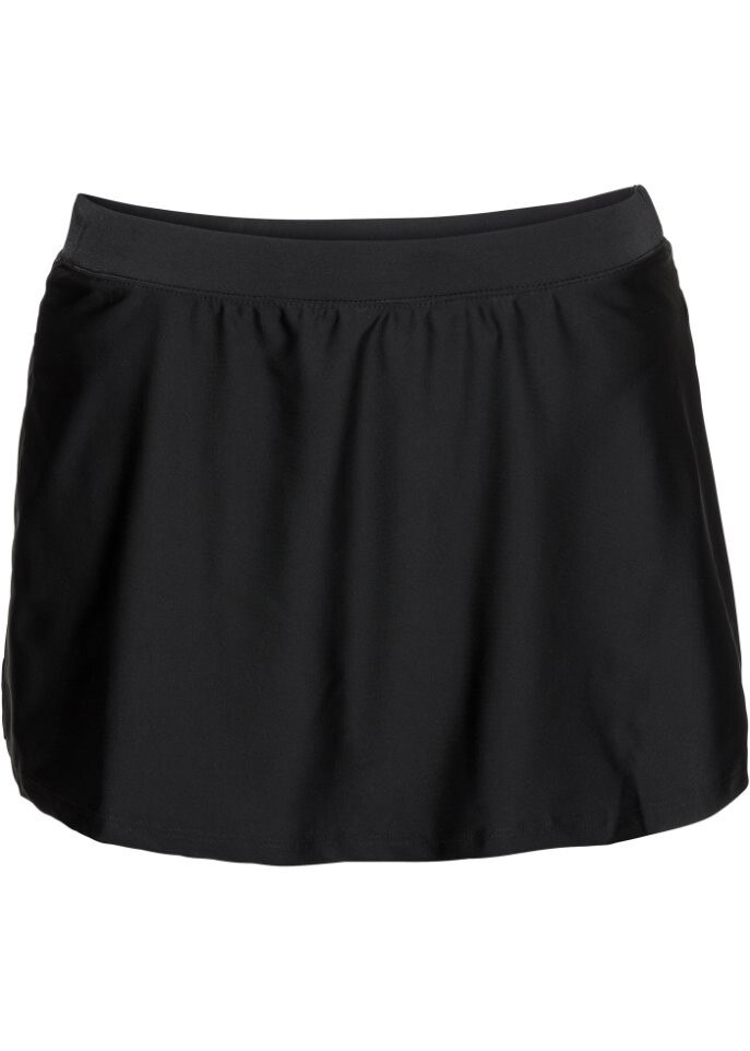 Юбка для плавания с внутренними трусиками из переработанного полиамида Bpc Selection, черный