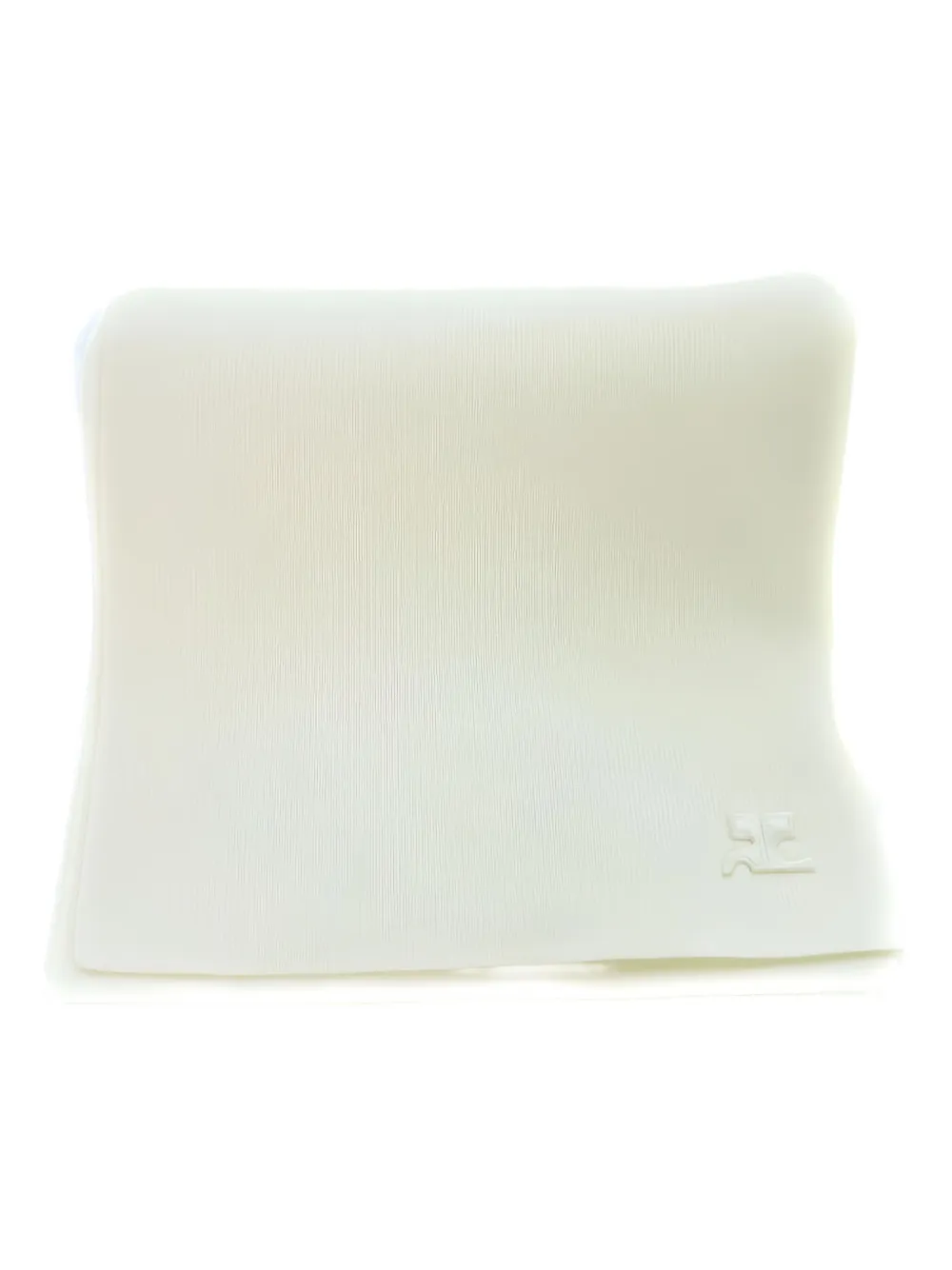 Шарф с логотипом Courrèges, белый
Шарф с логотипом Courrèges, белый