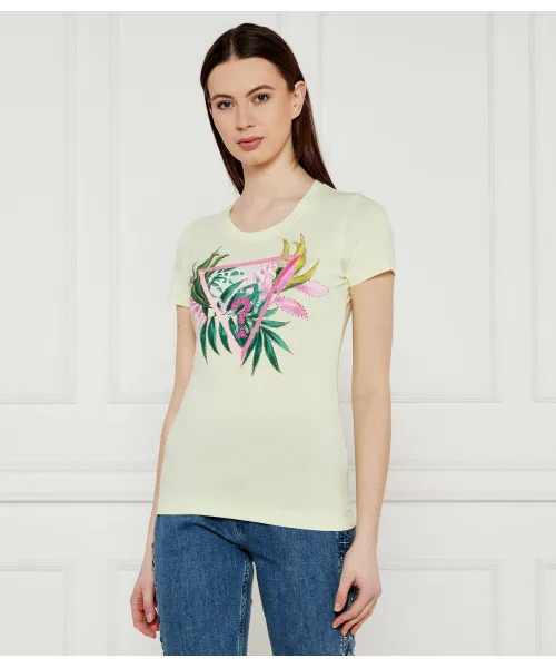 Футболка Slim fit Guess Jeans, желтый
Футболка Slim fit Guess Jeans, желтый