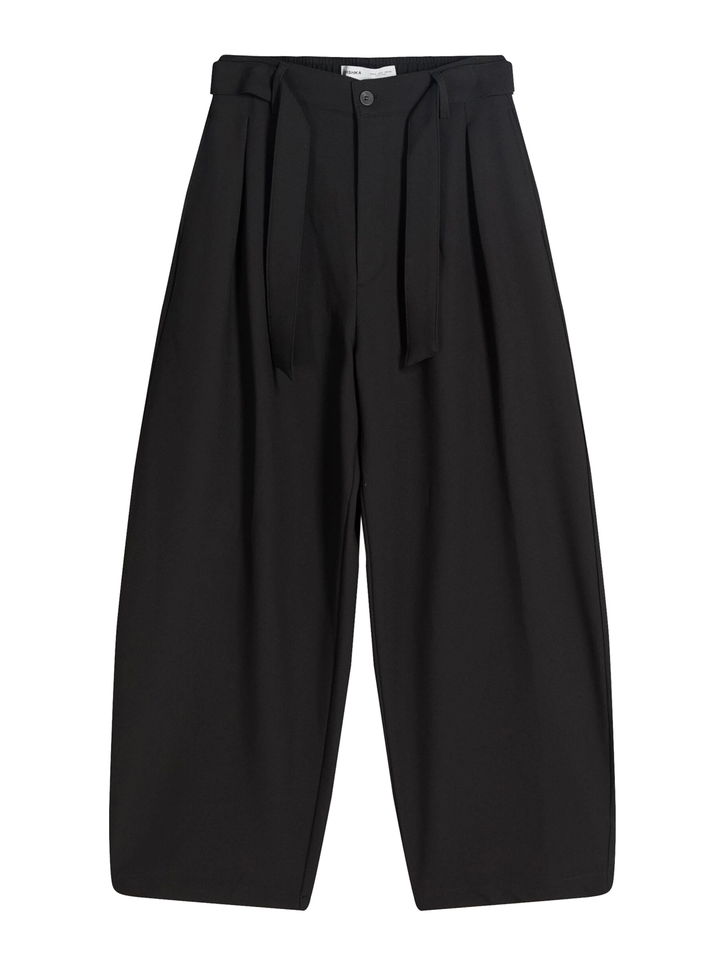 Bershka Брюки с передними бочкообразными складками в черном цвете
Bershka Брюки с передними бочкообразными складками в черном цвете