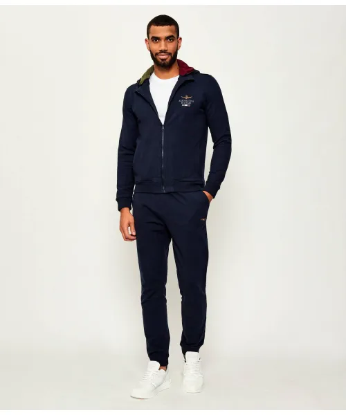 Спортивный костюм Regular fit Aeronautica Militare, синий 
Спортивный костюм Regular fit Aeronautica Militare, синий