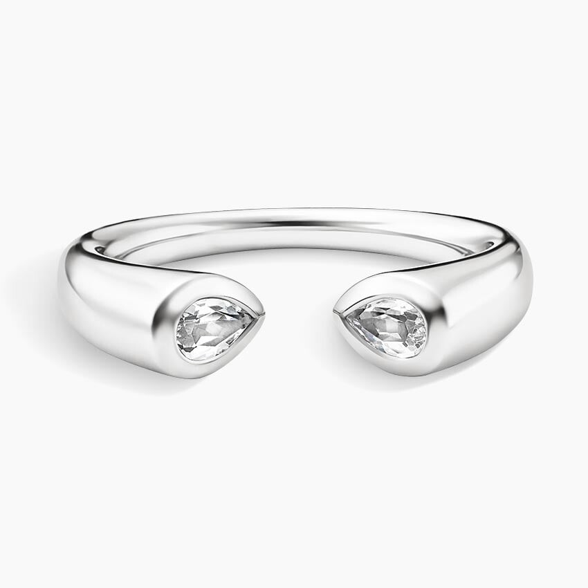 Кольцо Stevie White Topaz Toi Et Moi Brilliant Earth 
Кольцо Stevie White Topaz Toi Et Moi Brilliant Earth