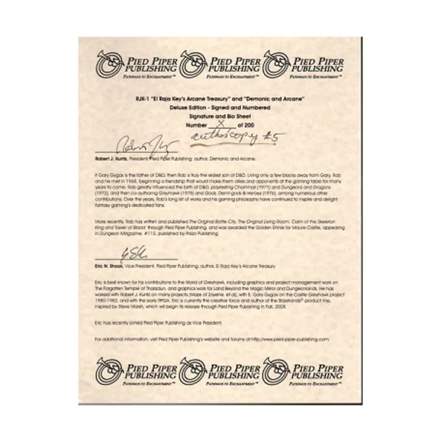 El Raja Key's Arcane Treasury & Demonic and Arcane (Numbered Author Copy), El Raja Key, мягкая обложка
El Raja Key's Arcane Treasury & Demonic and Arcane (Numbered Author Copy), El Raja Key, мягкая обложка