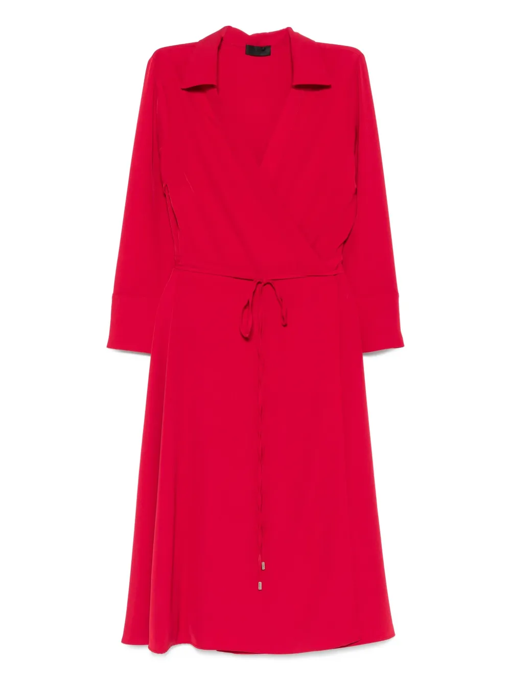 Платье миди с V-образным вырезом LIU JO, красный 
Платье миди с V-образным вырезом LIU JO, красный