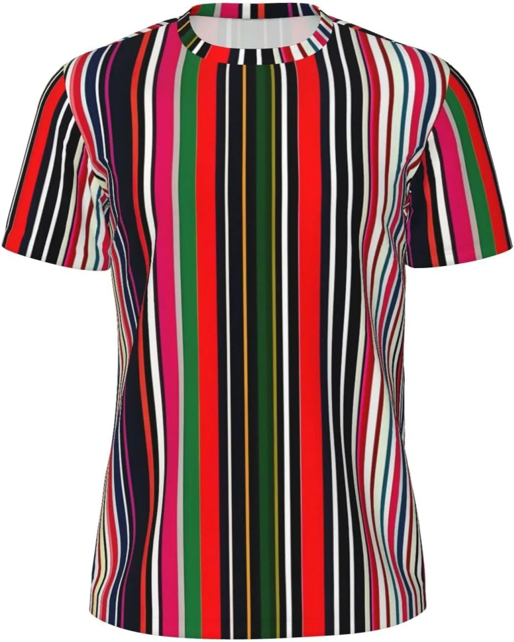 Футболка мужская летняя с вертикальным принтом в полоску, легкая и дышащая SDFHU
Футболка мужская летняя с вертикальным принтом в полоску, легкая и дышащая SDFHU