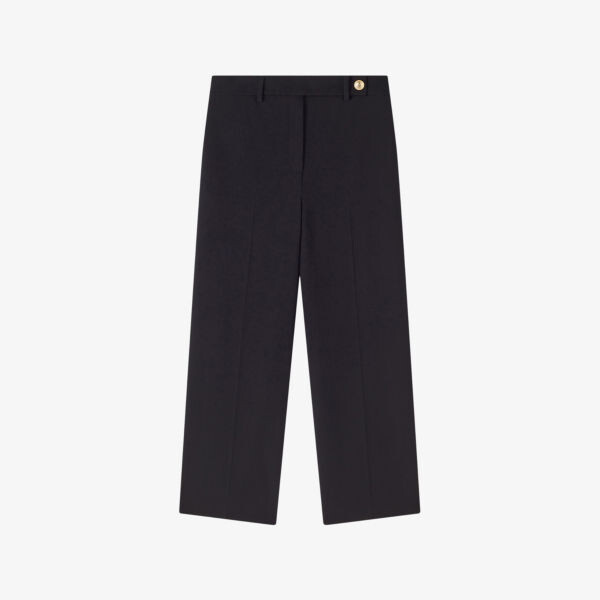 Укороченные брюки Bibi с высокой посадкой из эластичной ткани Lk Bennett, черный
Укороченные брюки Bibi с высокой посадкой из эластичной ткани Lk Bennett, черный