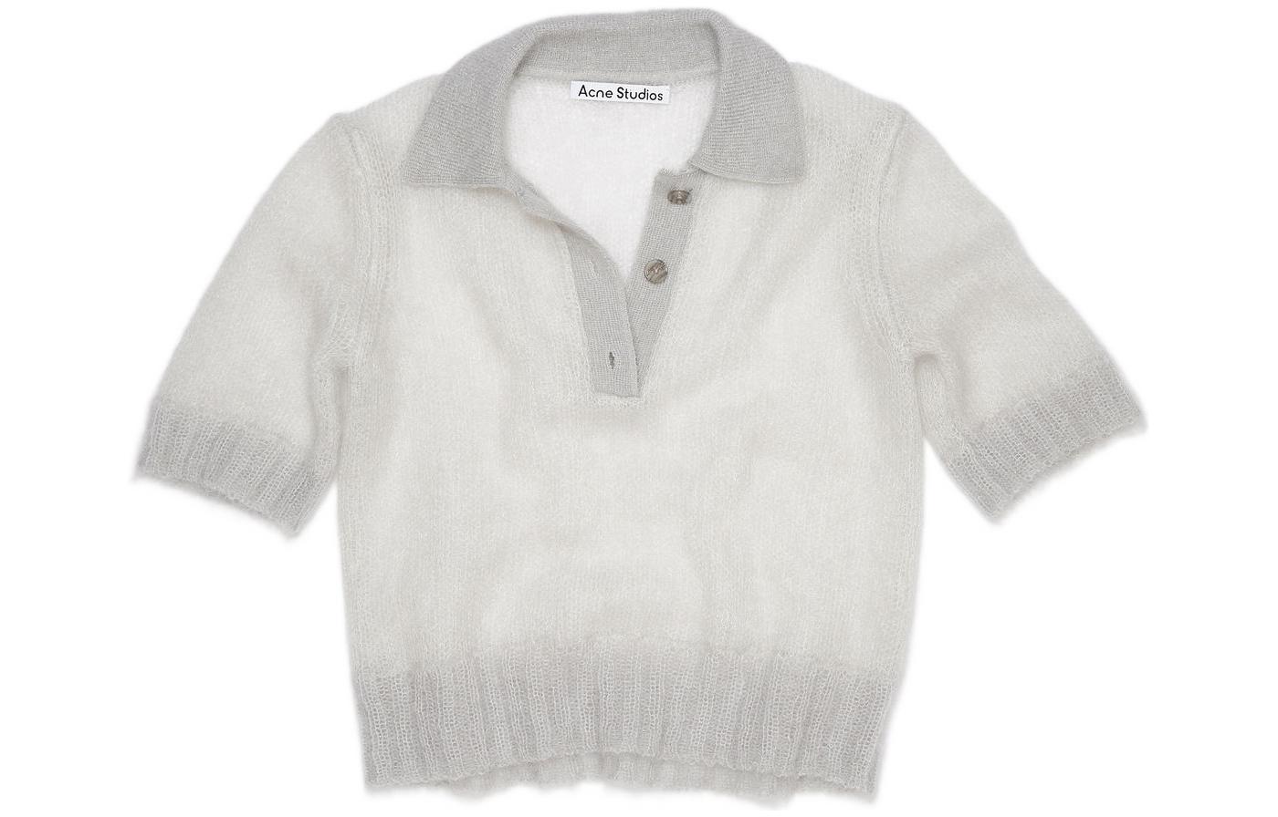 Acne Studios Мохеровая поло 'Pale Grey'
Acne Studios Мохеровая поло 'Pale Grey'