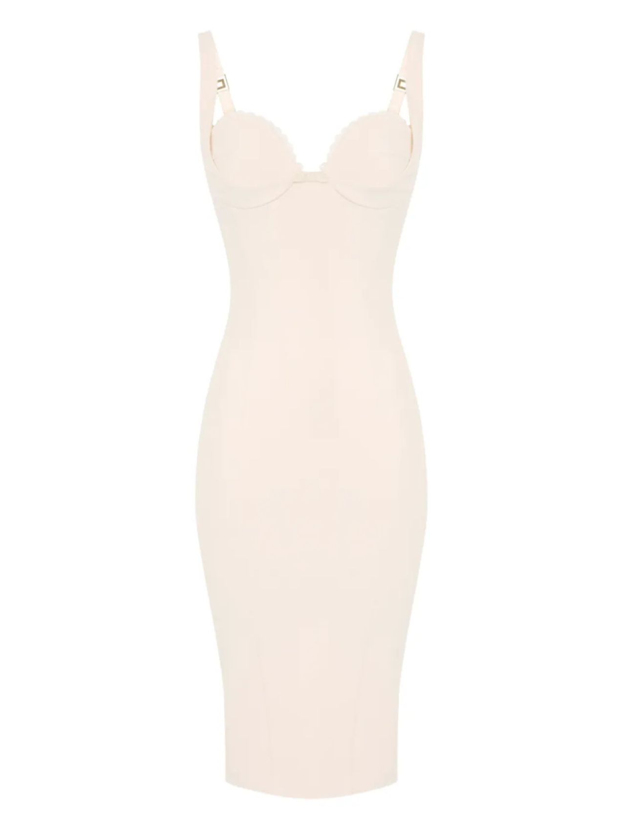 Платье миди с вырезом-бюстье Elisabetta Franchi, нейтральный
Платье миди с вырезом-бюстье Elisabetta Franchi, нейтральный