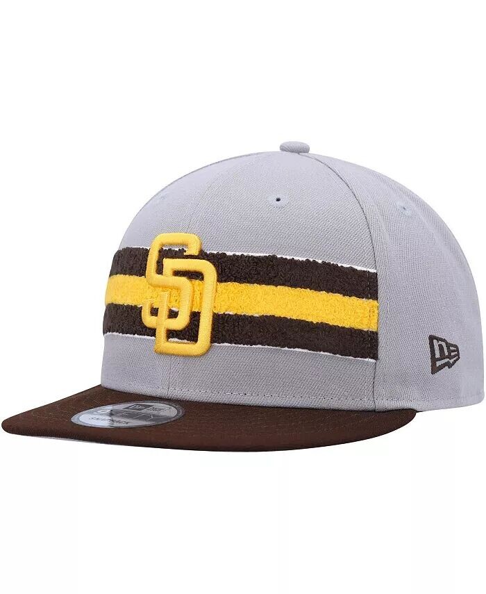 Мужская серо-коричневая кепка San Diego Padres Band 9FIFTY Snapback New Era, серый
Мужская серо-коричневая кепка San Diego Padres Band 9FIFTY Snapback New Era, серый