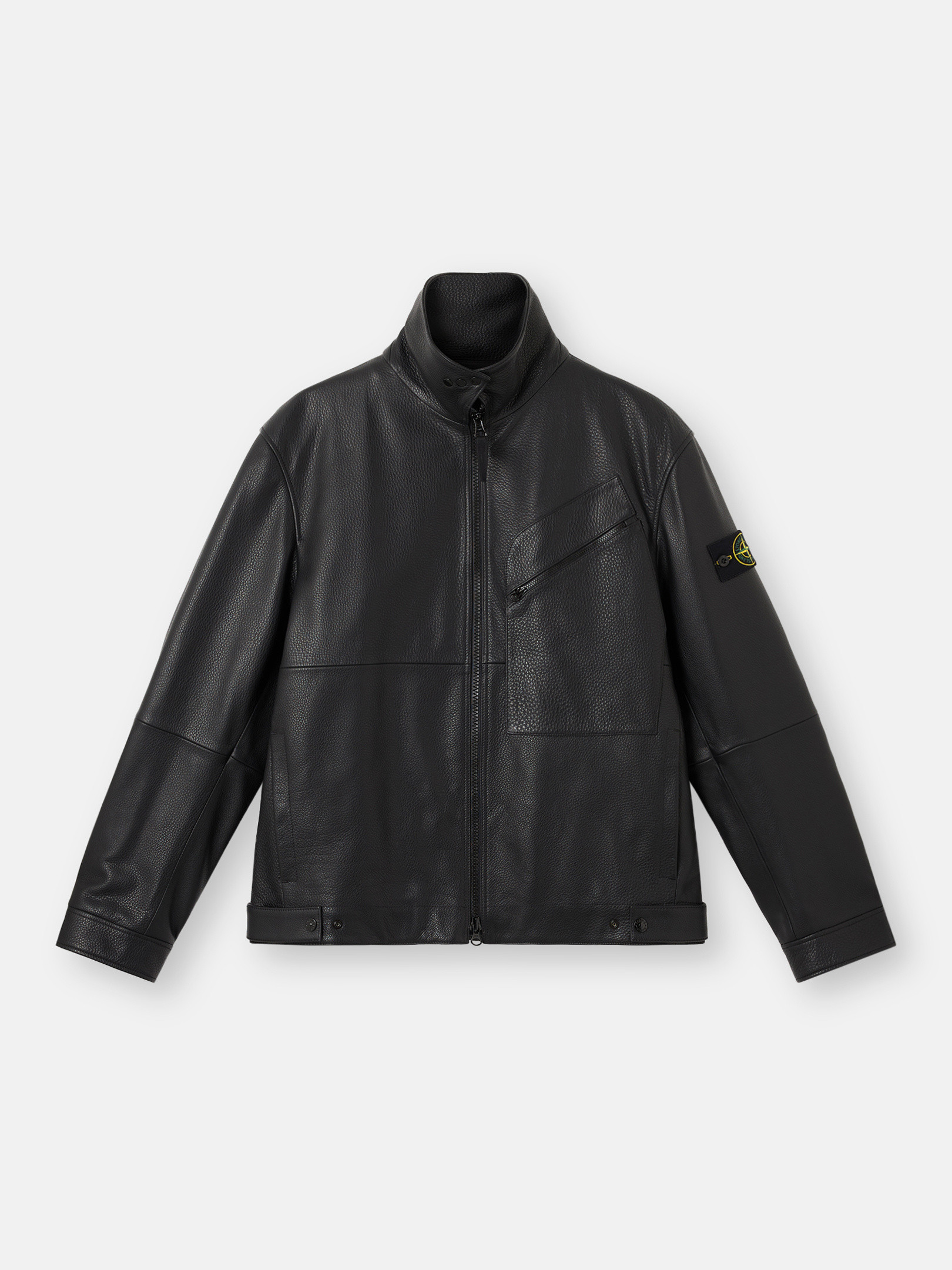 Куртка-тренер с утепленной подкладкой и карманами на кнопках Stone Island 0100002 MATT GRAIN LEATHER, черный
Куртка-тренер с утепленной подкладкой и карманами на кнопках Stone Island 0100002 MATT GRAIN LEATHER, черный