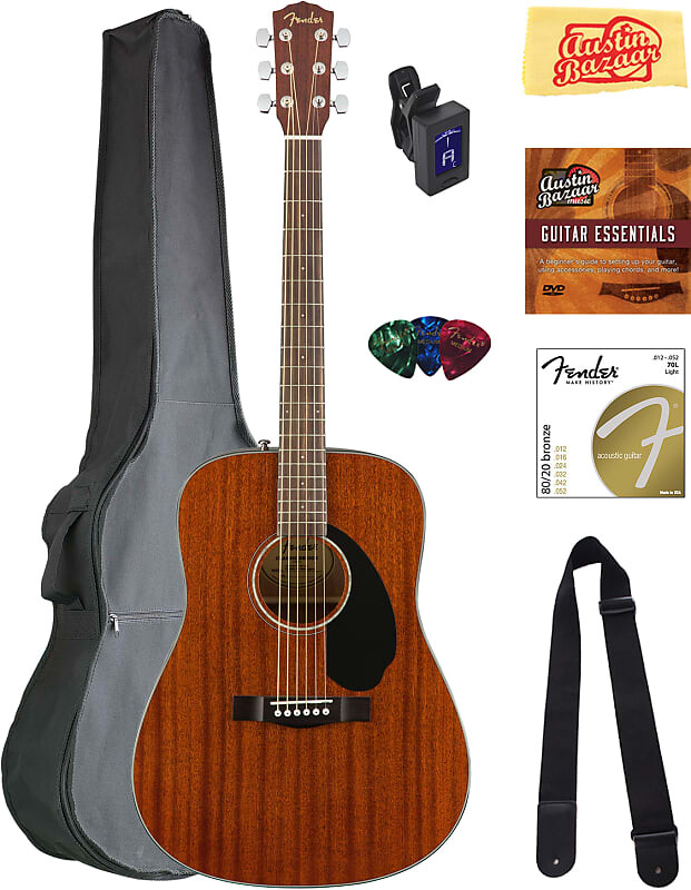Акустическая гитара Fender CD-60S Solid Top Dreadnought Acoustic Guitar - All Mahogany w/ Gig Bag
Акустическая гитара Fender CD-60S Solid Top Dreadnought Acoustic Guitar - All Mahogany w/ Gig Bag