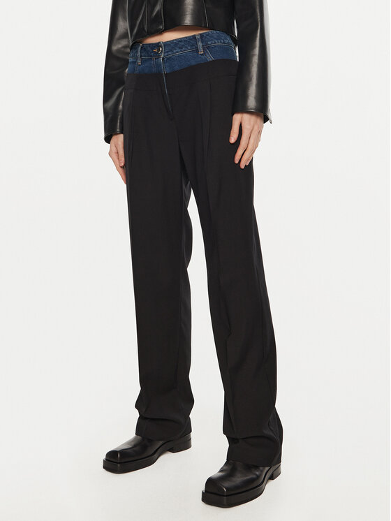 Брюки wide leg 485XLF05M Sisley, черный
Брюки wide leg 485XLF05M Sisley, черный