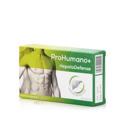 Hepatodefense Поддержка печени 20 капсул Prohumano
Hepatodefense Поддержка печени 20 капсул Prohumano