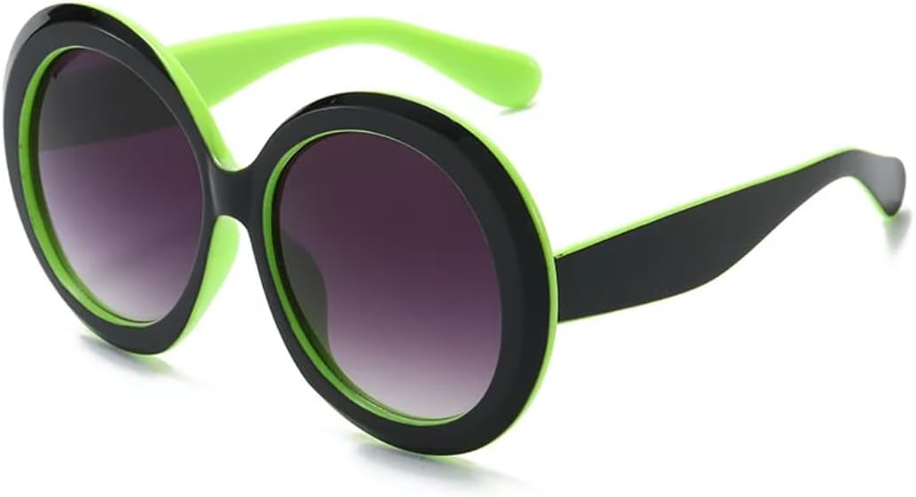 Солнцезащитные очки с защитой UV400 | Большие круглые двухцветные панк-очки | для женщин и мужчин, для занятий спортом на открытом воздухе и вождения (черно-серые) LXLHWN, Black Green Gray
Солнцезащитные очки с защитой UV400 | Большие круглые двухцветные панк-очки | для женщин и мужчин, для занятий спортом на открытом воздухе и вождения (черно-серые) LXLHWN, Black Green Gray