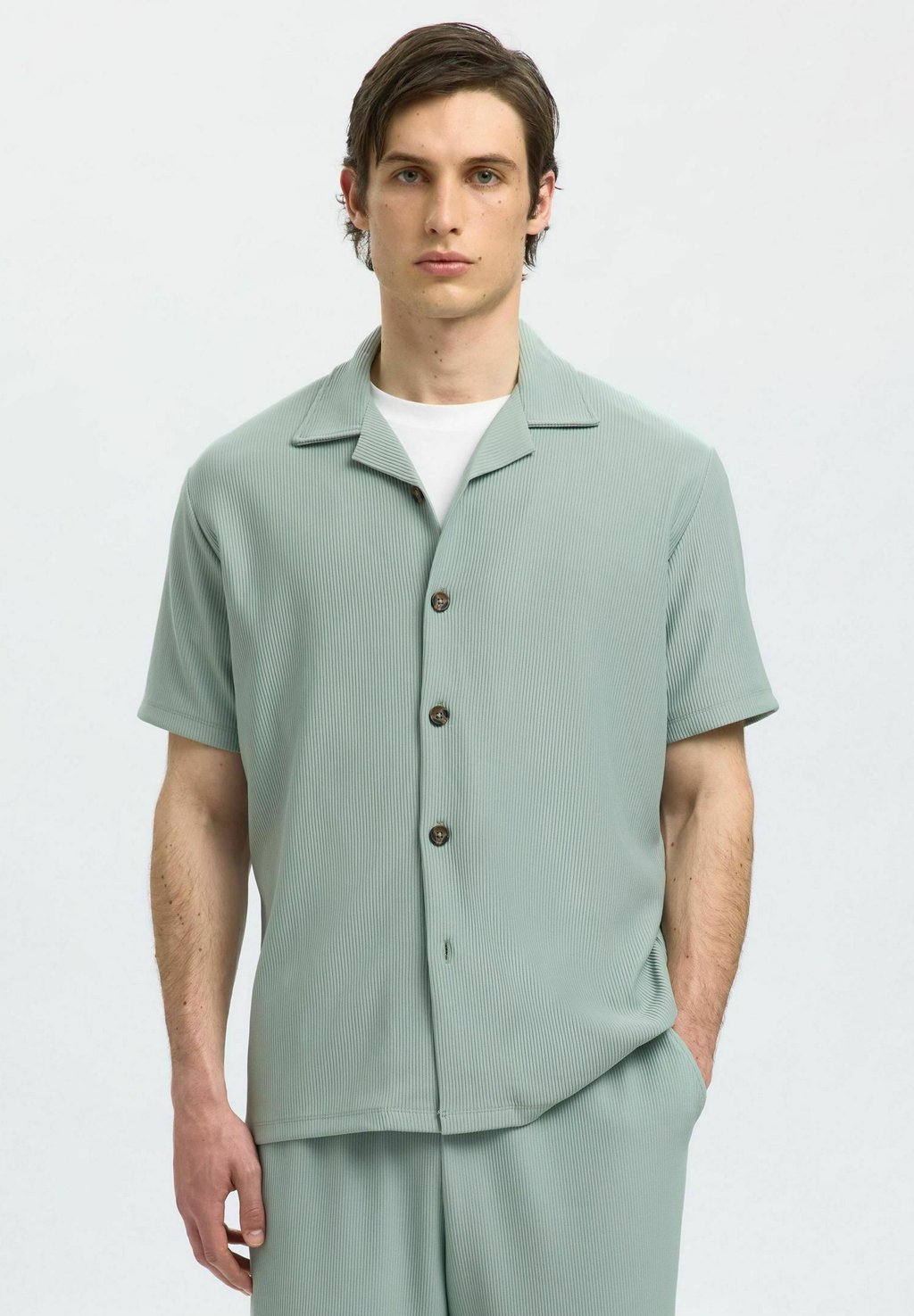 Рубашка KURZARM Selected Homme, светло-зеленый
Рубашка KURZARM Selected Homme, светло-зеленый