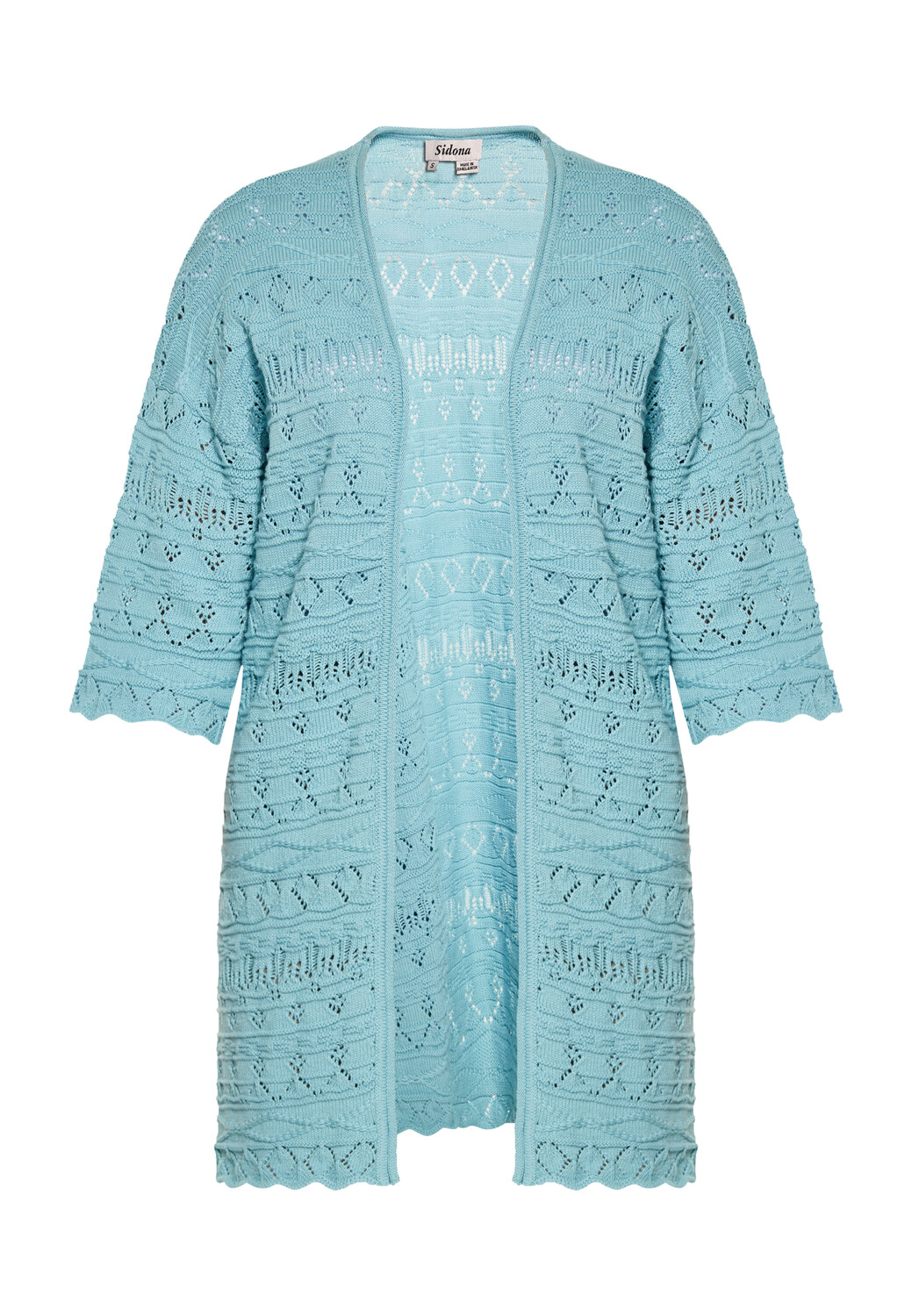 Толстовка Sidona Cardigan, аква 
Толстовка Sidona Cardigan, аква